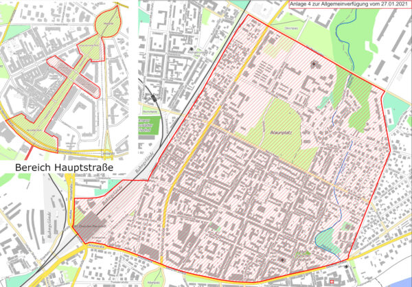 Alkoholverbotszonen in der Neustadt