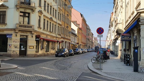 Neues Halteverbot an der Louisen-, Ecke Kamenzer Straße