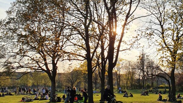 Alaunplatz am Mittwochabend