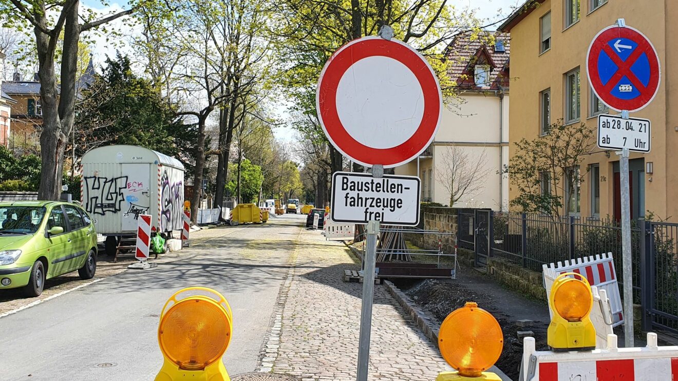 Die Jägerstraße ist aktuell gesperrt.