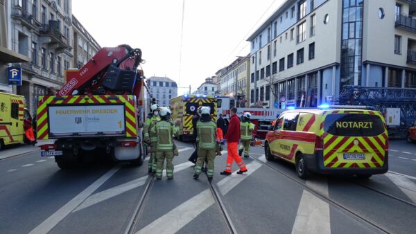 Tödlicher Unfall auf der Bautzner Straße