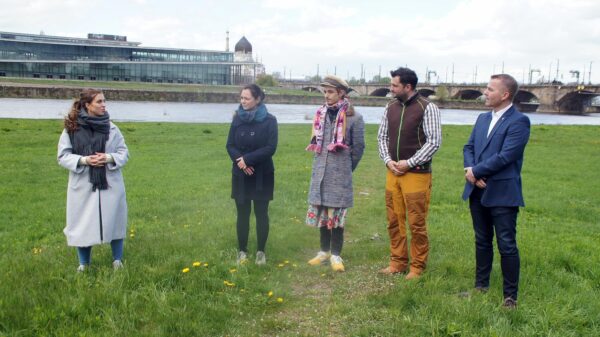 Annika Becher, Nele Loeper, Josef Panda, Sebastian Habel und Ralf Liebig. Foto: Philine