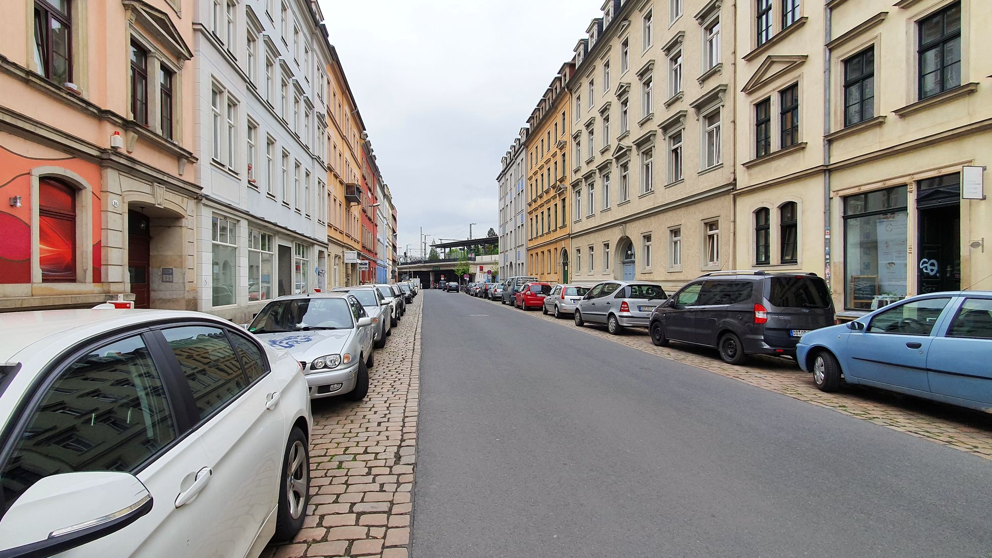 Ab Dienstag nur noch als Einbahnstraße nutzbar: die Hechtstraße