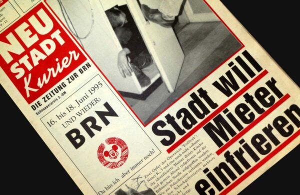 BRN-Zeitung "Neustadt-Kurier" von 1995 - Archiv Anton Launer