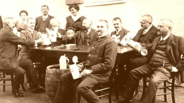 Stammtisch um 1900