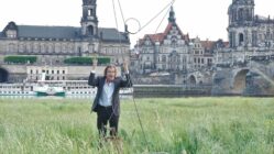 Im Zwiegespräch HP Trauschke mit seinem "Bruder" - Foto: Jonas Breitner