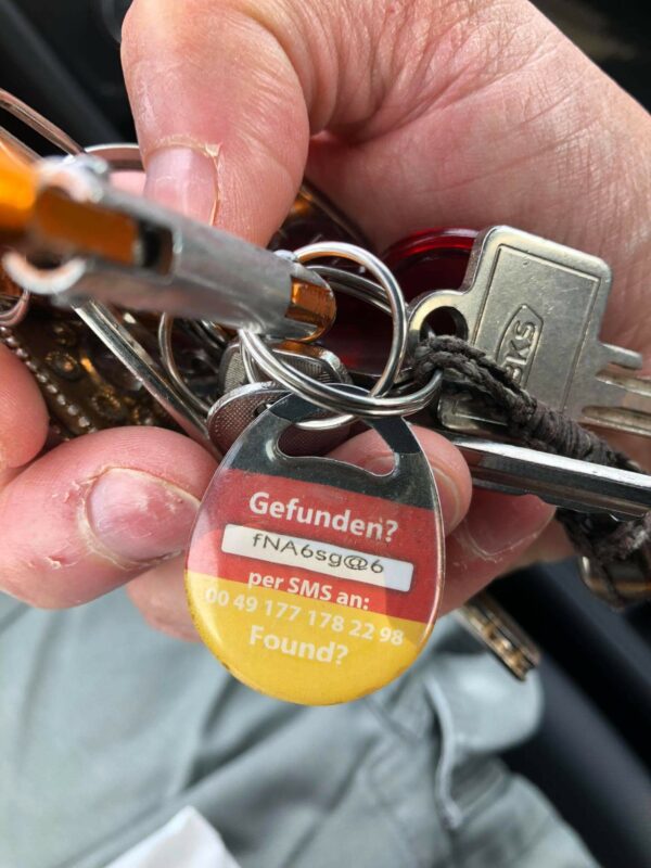 Gefundener Schlüssel
