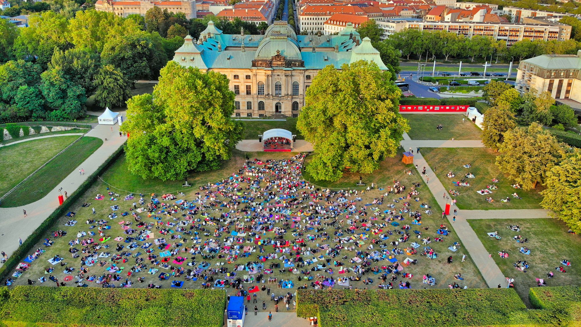 Palaissommer - Foto: dji camera