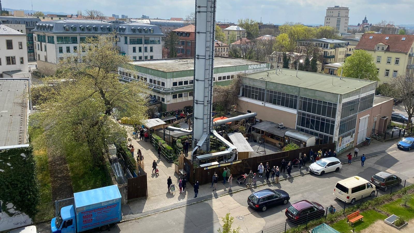 Trödelhallen an der Stetzscher Straße