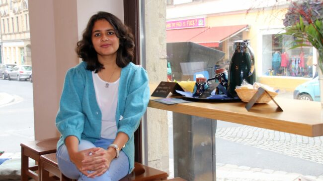 Kaffee und der super Ausblick sind inklusive, sagt Interlokal-Chefin Fatema Darbar