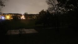 Alaunplatz bei Nacht