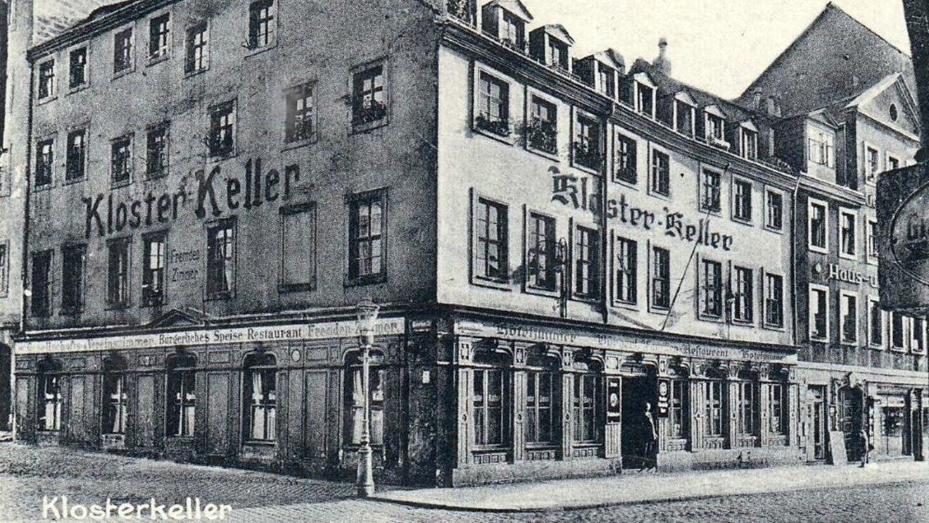 Klosterkeller am Neustädter Markt - Postkarte von 1936
