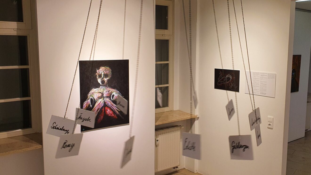 Bilder meiner Depression - Ausstellung in der Galerie Holger John