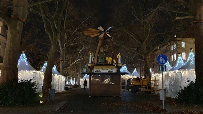 Ohne Weihnachtsmarkt auch keine verkaufsoffenen Sonntage.