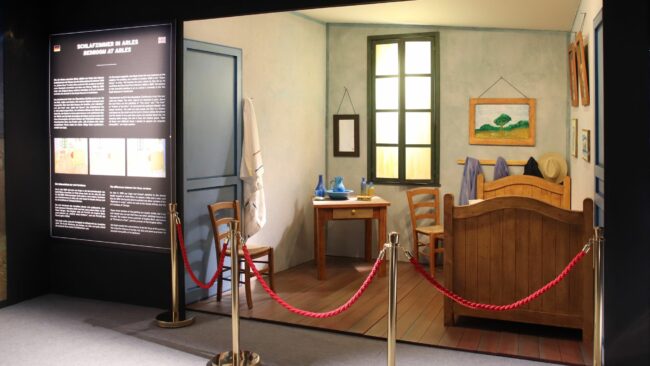Nachgebaut: Das Schlafzimmer Van Goghs