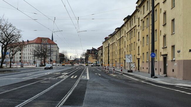 Kreuzung Großenhainer, Fritz-Reuter-Straße