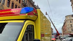 Einsatz an der Helgolandstraße - Foto: Feuerwehr Dresden