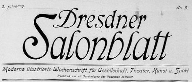 Dresdner Salonblatt