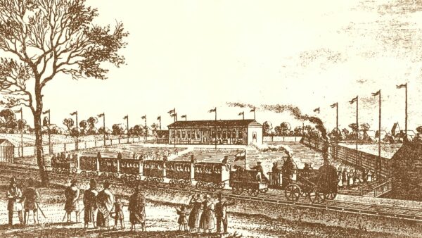 Erste Deutsche Ferneisenbahnfahrt am 7. April 1839