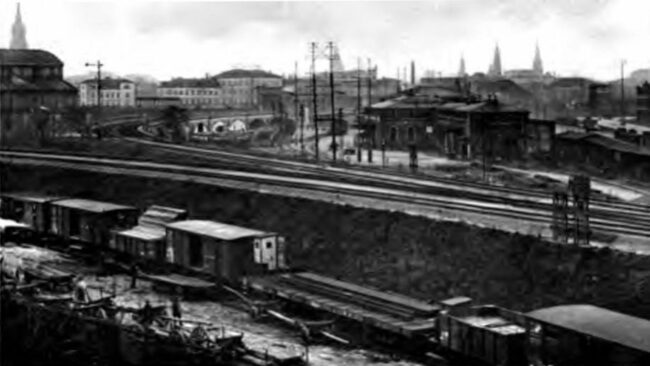 Alter Leipziger Bahnhof Anfang des 20 Jahrhunderts