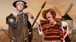 Don Quijote (Laurenz Wiegand) und Sancho Panza (Andreas Erfurth)