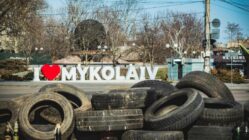Die Stadt Mykolaiv ist das Ziel der Hilfsgüter.