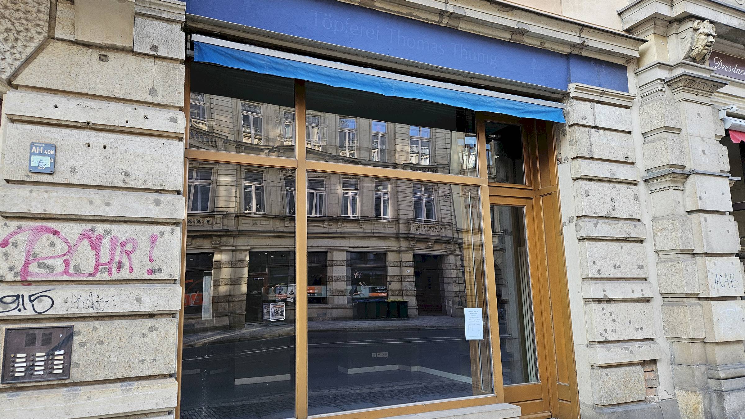 Die Töpferei Thunig ist ausgezogen. Foto: Anton Launer