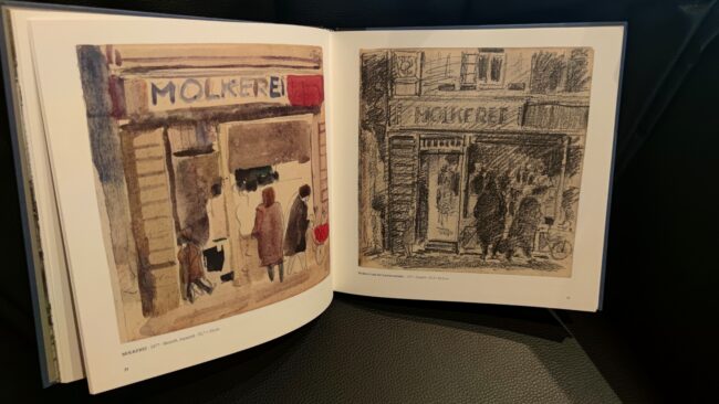 Skizzen der Molkerei auf der Louisenstraße 1977 - Foto: Maren Kaster