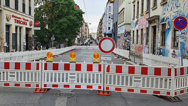 Louisenstraßensperrung für Montag und Dienstag geplant.