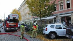 Feuerwehreinsatz in der Gutschmidstraße