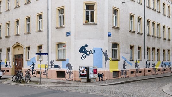 Fertiges Graffiti - Foto: Vonovia