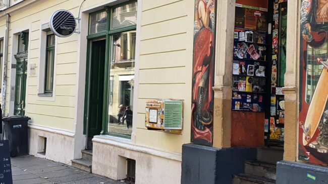 Neu auf der Rothenburger Straße: Café Minimal