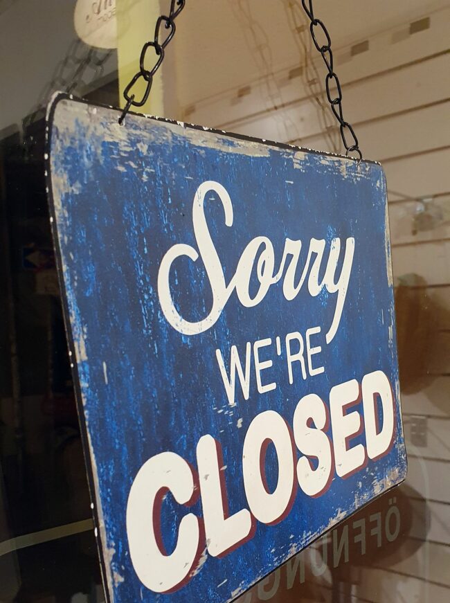 Spätestens Ende Februar heißt es im Au Chérie "Sorry, we're closed!"