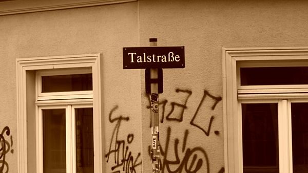 Talstraße in der Äußeren Neustadt