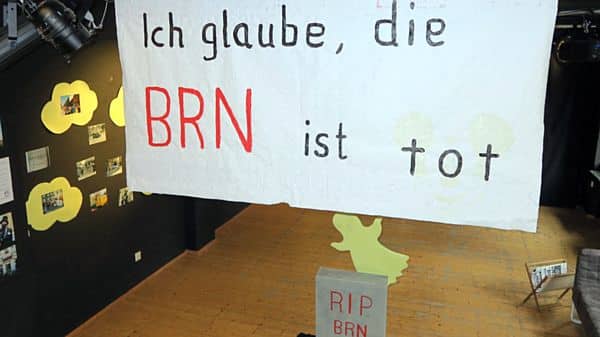 BRN-Plakat im BRN-Museum. Foto: Archiv Anton Launer 2017