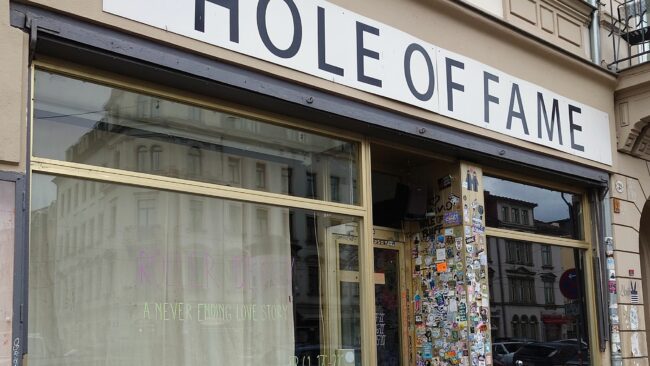 Ausstellung im Hole of Fame