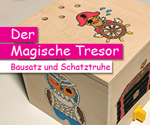 Der Magische Tresor - Bausatz und Schatztruhe
