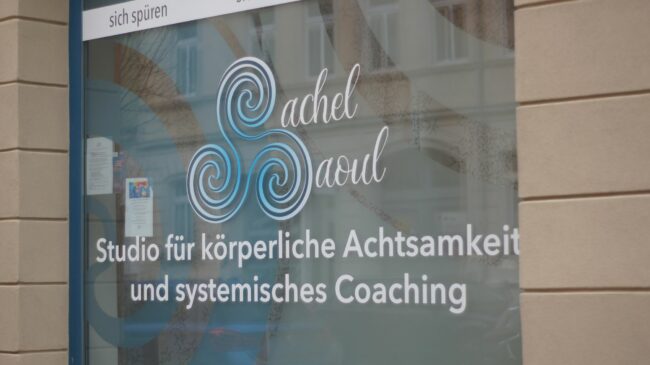 Das Studio für Körperarbeit an der Hechstraße.