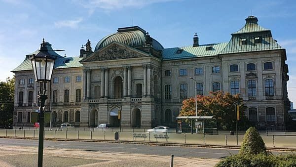 Japanisches Palais an der Großen Meißner Straße.