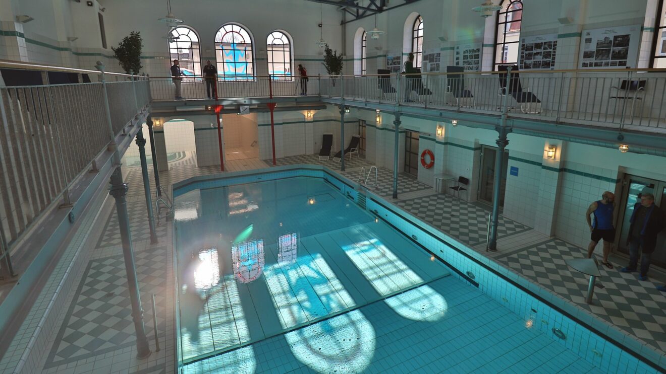 Ab Freitag, dem 3. März ist das Nordbad wieder geöffnet. Vormittags gibt es Kurse, nachmittags öffentliches Schwimmen.