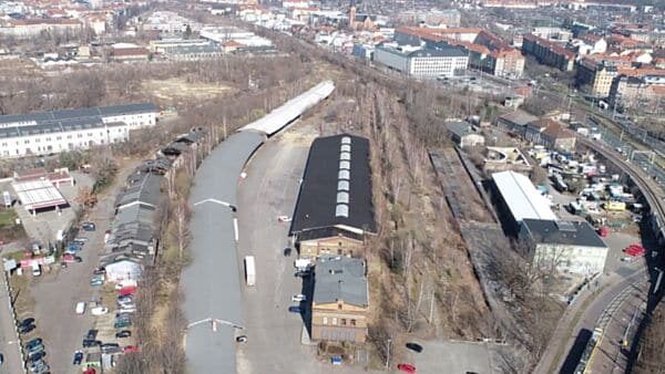 Gelände am Alten Leipziger Bahnhof - Foto: Stadt Dresden