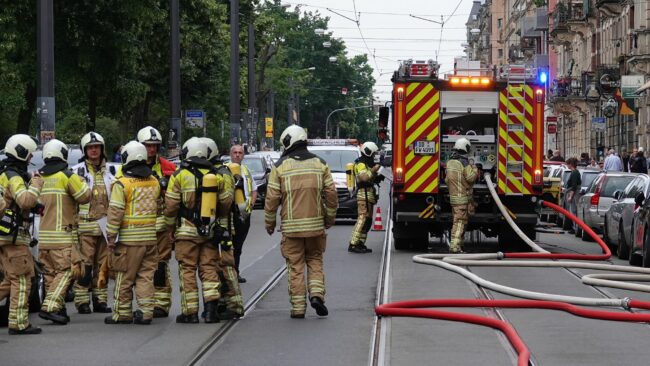 Feuerwehreinsatz am Bischofsweg