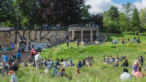 Kultur am Pavillon - nur noch im Juli. Foto: Archiv/Anton Launer