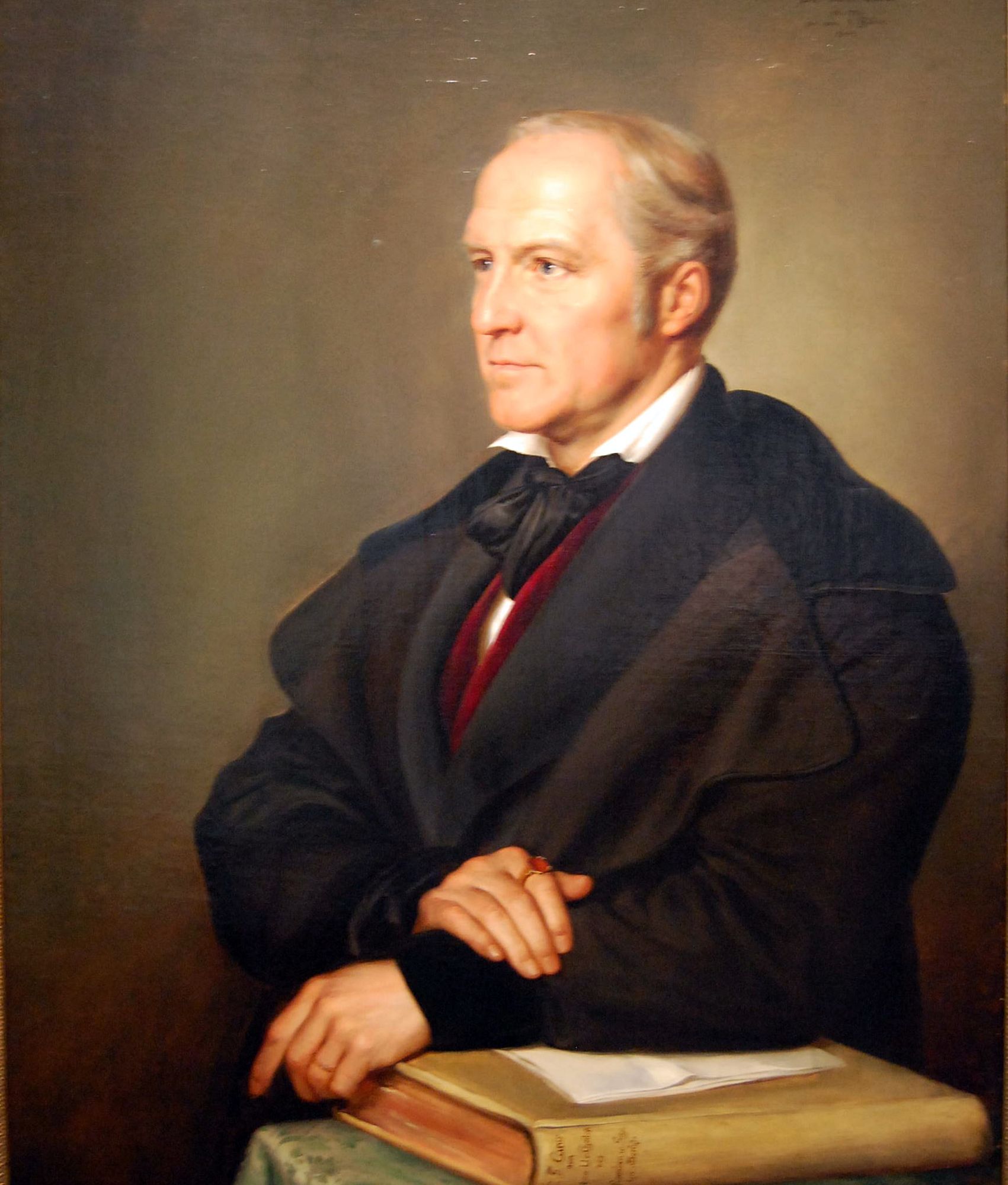 Carl Gustav Carus Portrait, gemalt von Julius Hübner, gemeinfrei
