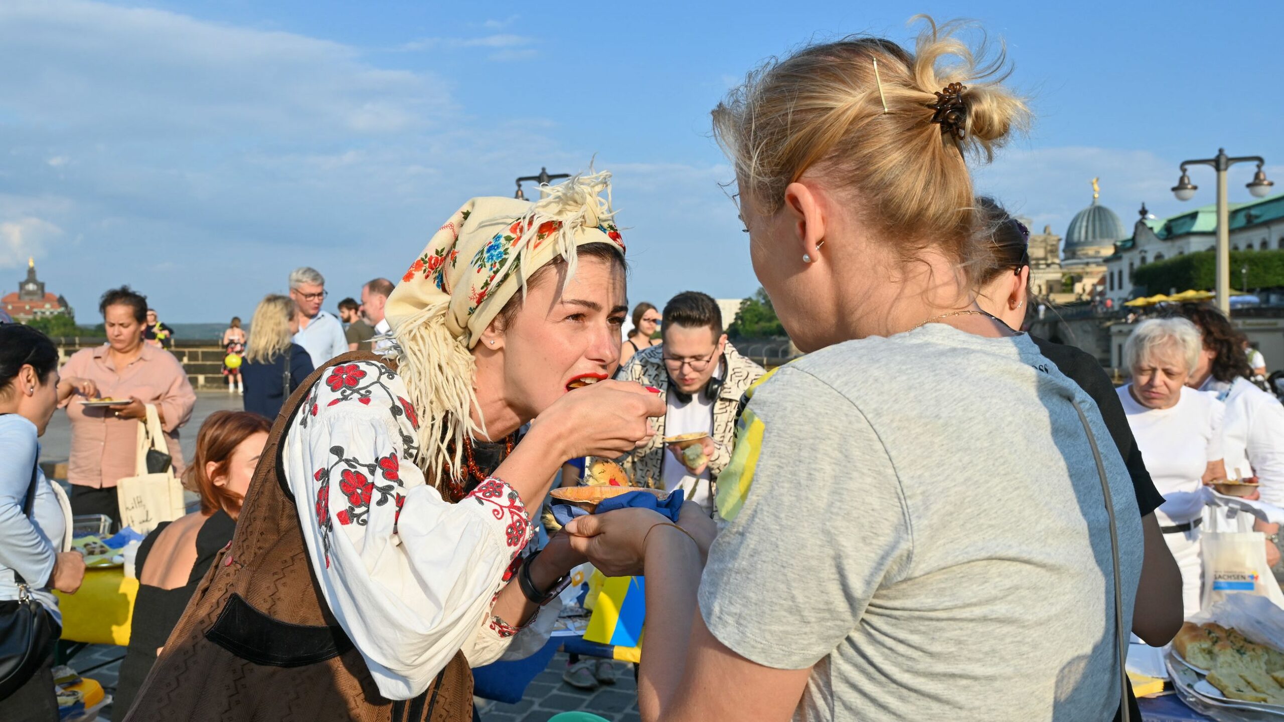 Eindrücke vom Brückenfest im vergangenen Jahr. Foto: Anja Schneider