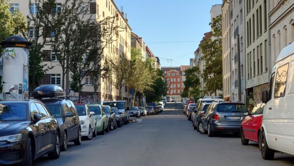 Wird zum Sonnabend etwas belebter sein, die Rudolfstraße.