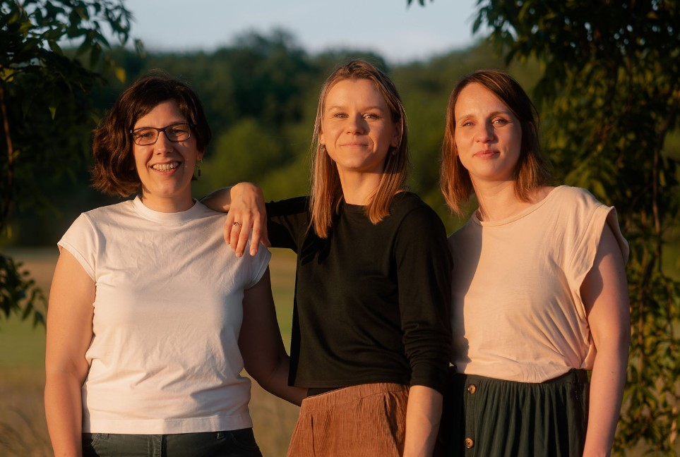 Anna Georgi, Christin Wegener und Annika Wruck 