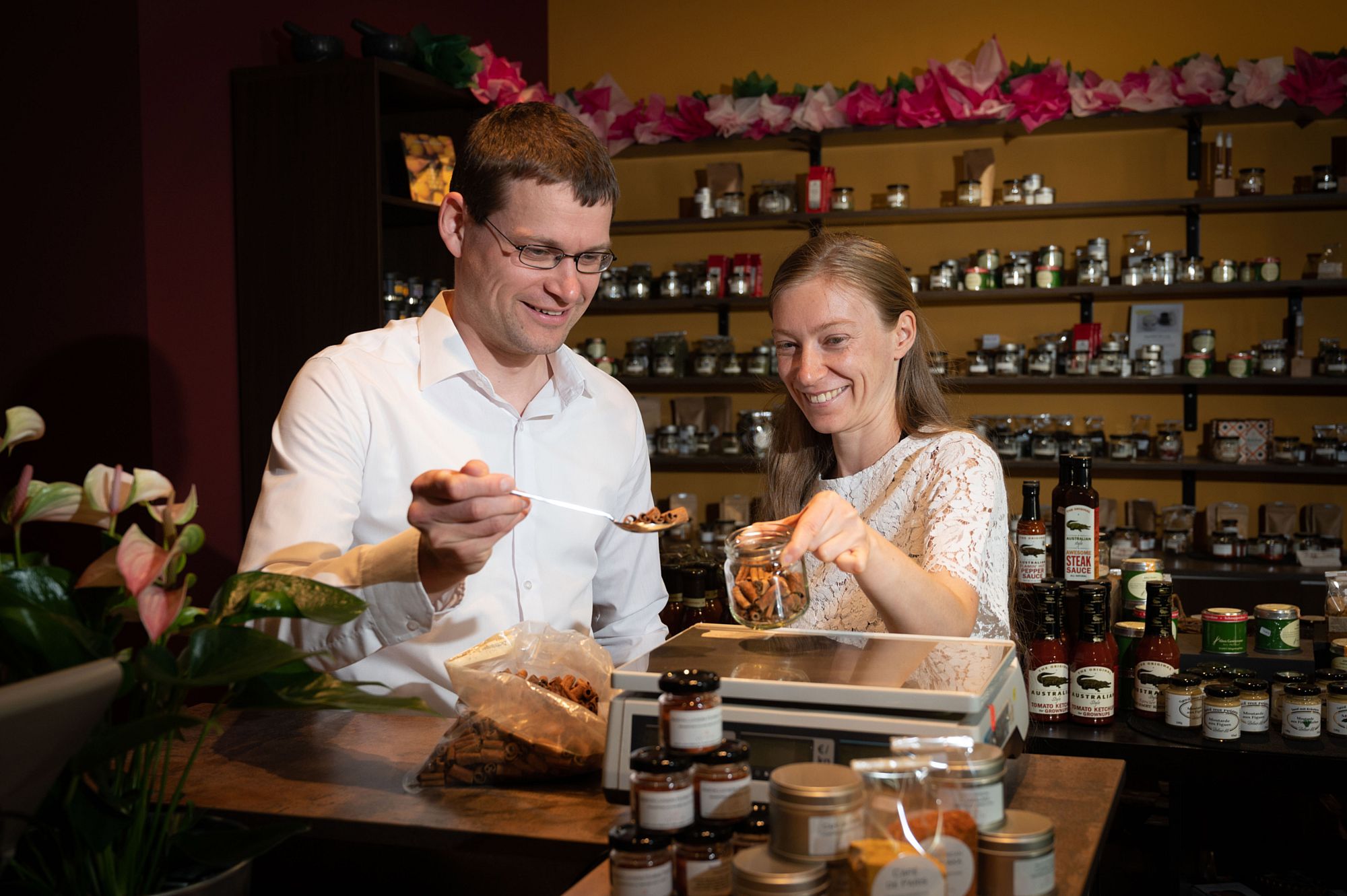 Christiane Rose & Johann Hempel führen das Gewürzatelier Zaffaran, Foto: Rene Meinig