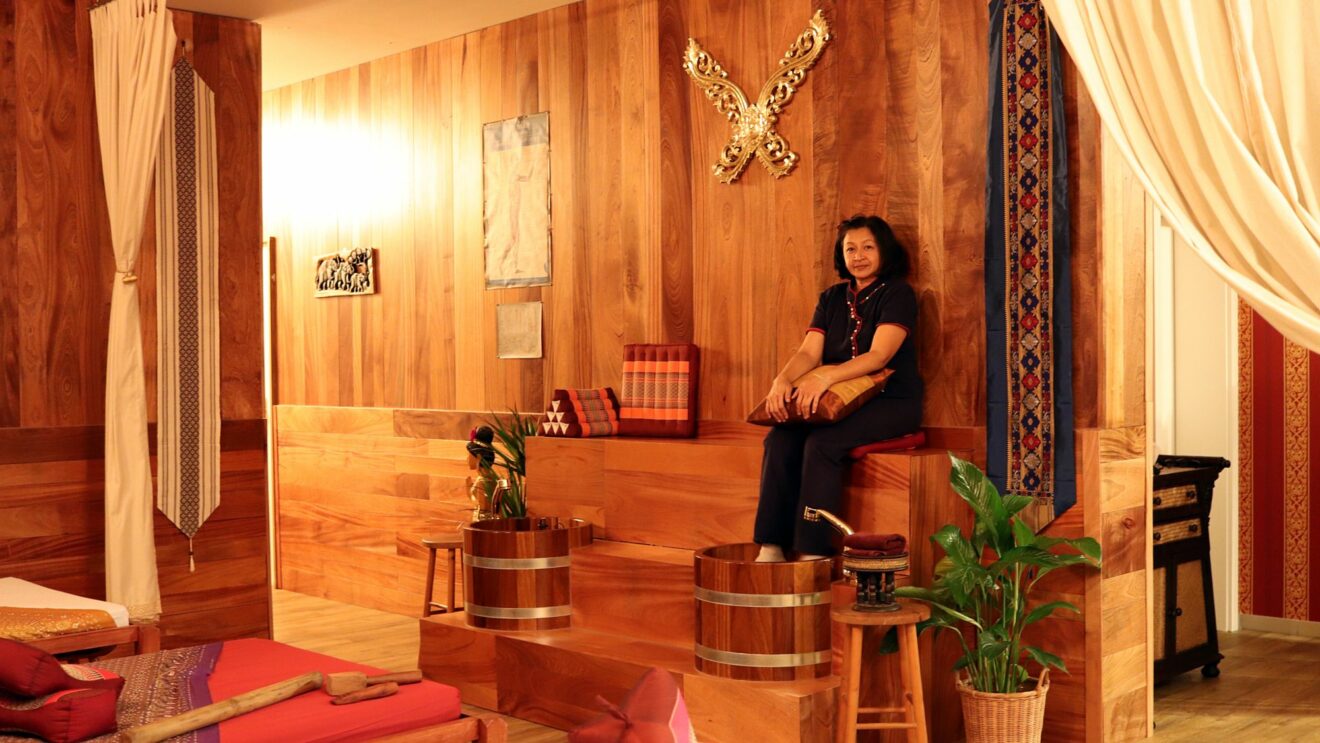 Janpim Paoim in ihrem Massage-Studio.