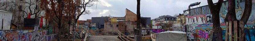 Scheune Baustelle im Dezember 2023